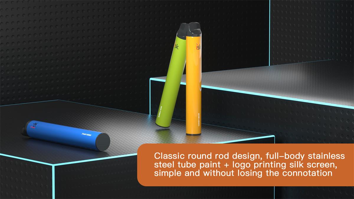 IK032 1000 Puffs Disposable E Cigarette Nozzle Lip and Lip Fit Classic round rod
