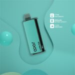 ISK 8000 Puffs Disposable Vape POD with display screen and rechargeable battery