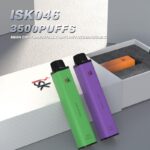 ISK046 3500 Puffs Disposable Vape POD Device Square Mesh Coil