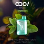 OOO！DESIGN 8000 Puffs Disposable Vape POD with an exceptional experience on adjustable airflow and integrated mesh coil